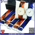 Yxl-031 Novo Estilo Perlon Strap Banda Promocional de Boa Qualidade Assista Strap Relógio de Pulso Perlon Strap Design Personalizado Por Atacado Pulseira de Relógio